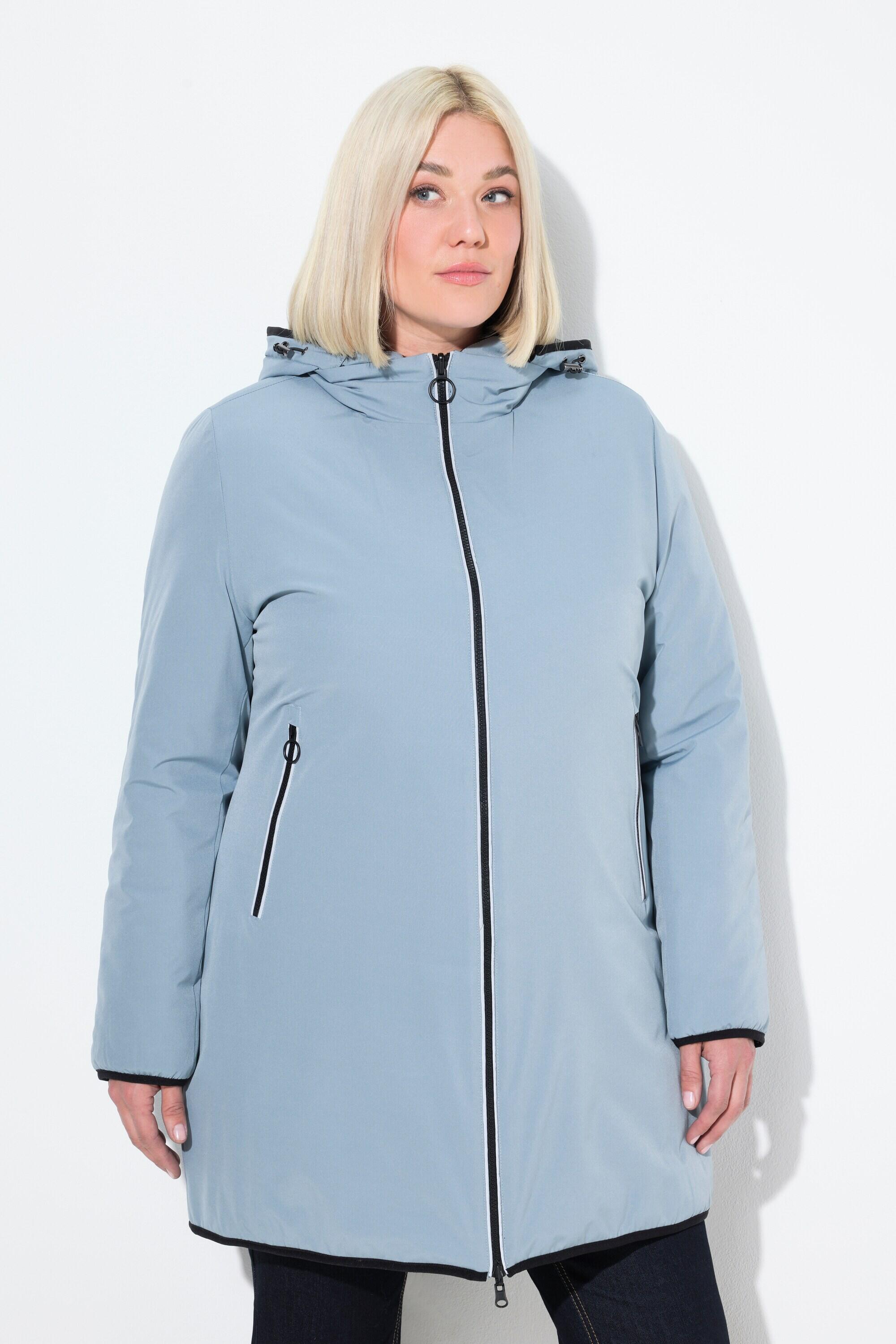 ULLA POPKEN Damen HYPRAR Wende-Steppjacke wasserdicht 2-Wege Zipper