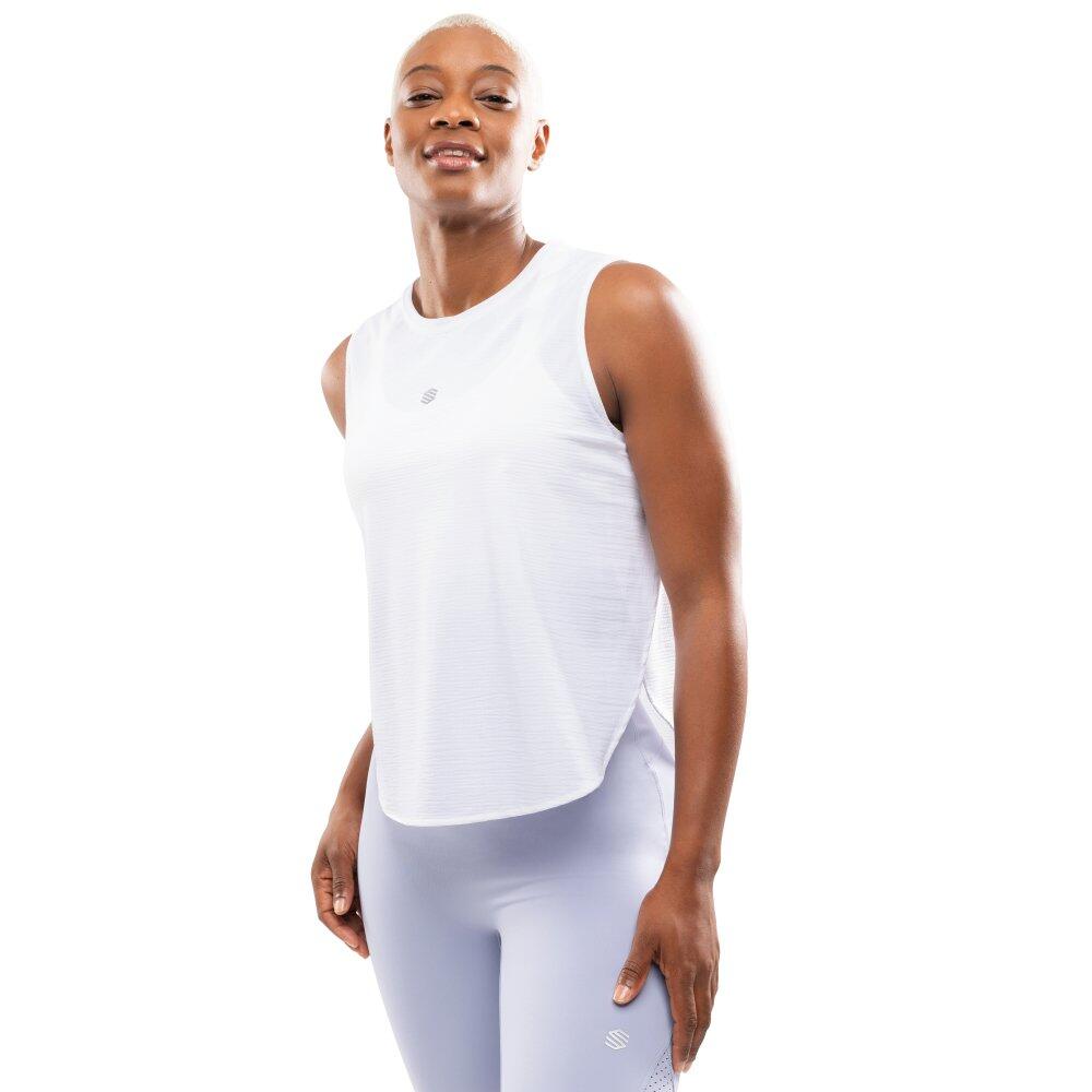 Siroko - Débardeur Running Femme Fitness Seine White Blanc - Sous Maillot Sans Manche - Blanc - Decathlon