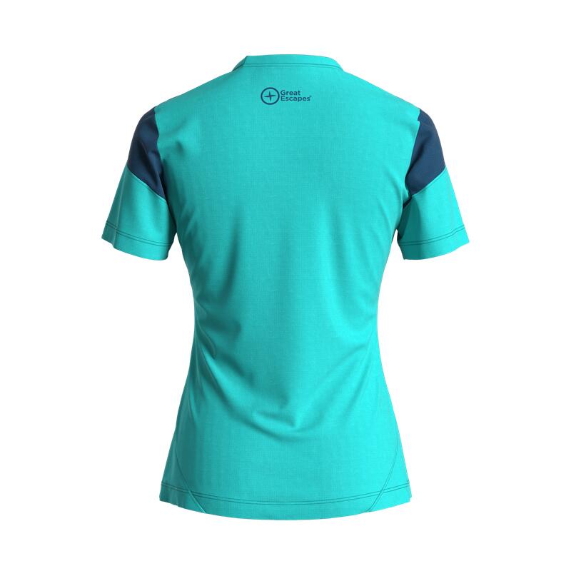 Great Escapes Arco lady t-shirt ceramic/gibraltar sea 2/2