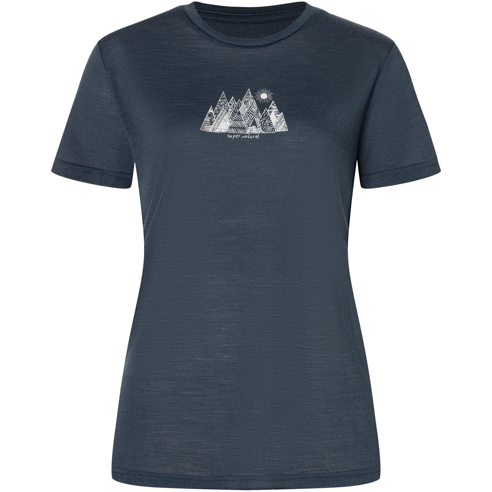Koszulka SUPER.NATURAL W TOP MOUNTAIN ART TEE 4/5