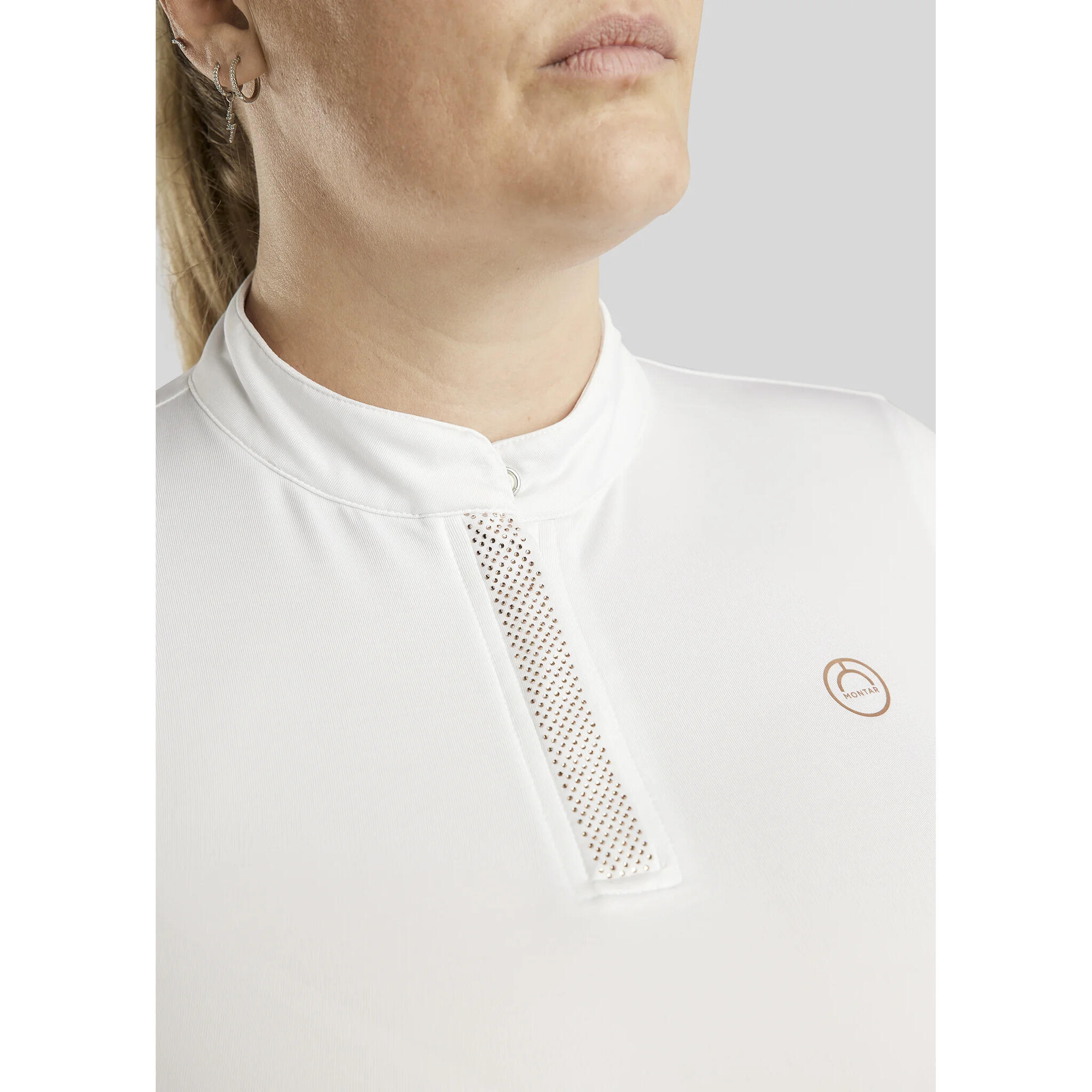 Polo d'équitation femme Montar Briella 3/3