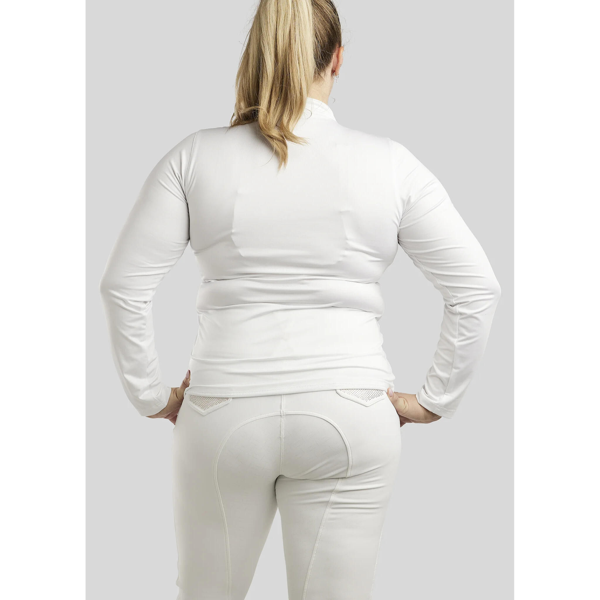 Polo d'équitation femme Montar Briella 2/3