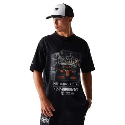 Oversized t-shirt mclaren racing washed graphic
