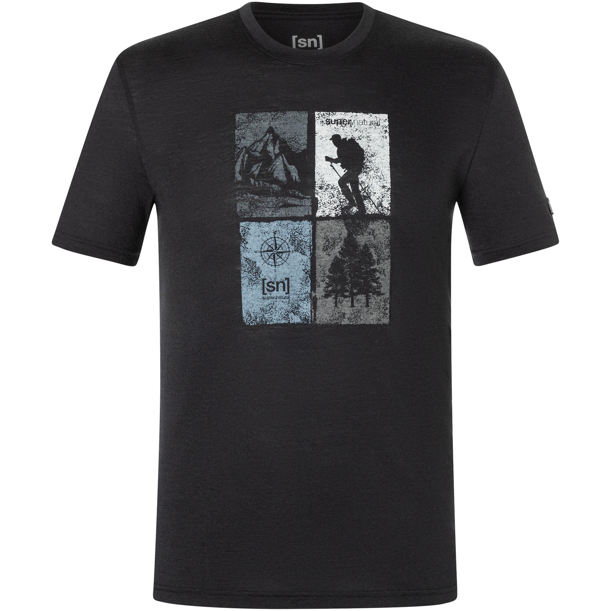 Koszulka SUPER.NATURAL M GO HIKING TEE 5/7
