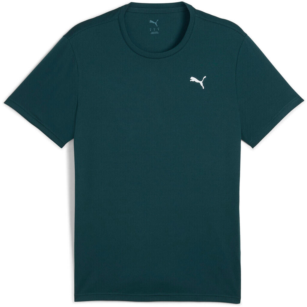 Тениска Puma M Tad Essential Poly Texture Tee Bl, Зелен, Унисекс