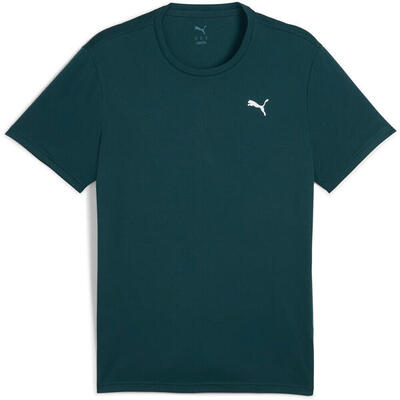 T-shirt puma m tad essential poly texture tee bl, groen, uniseks