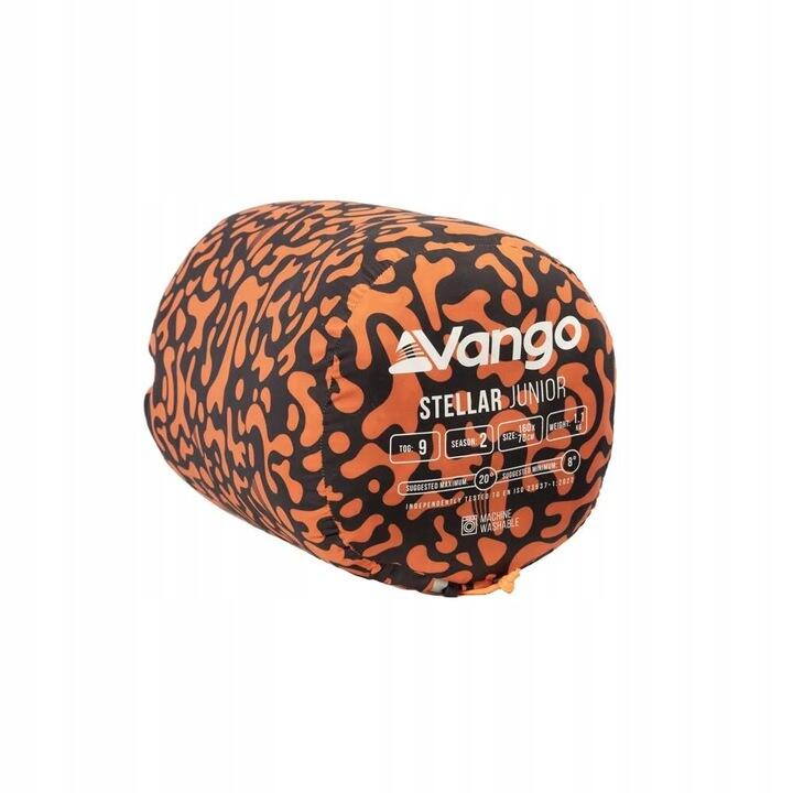 Śpiwór jednoosobowy dziecięcy Vango Stellar Junior Dragon Fire