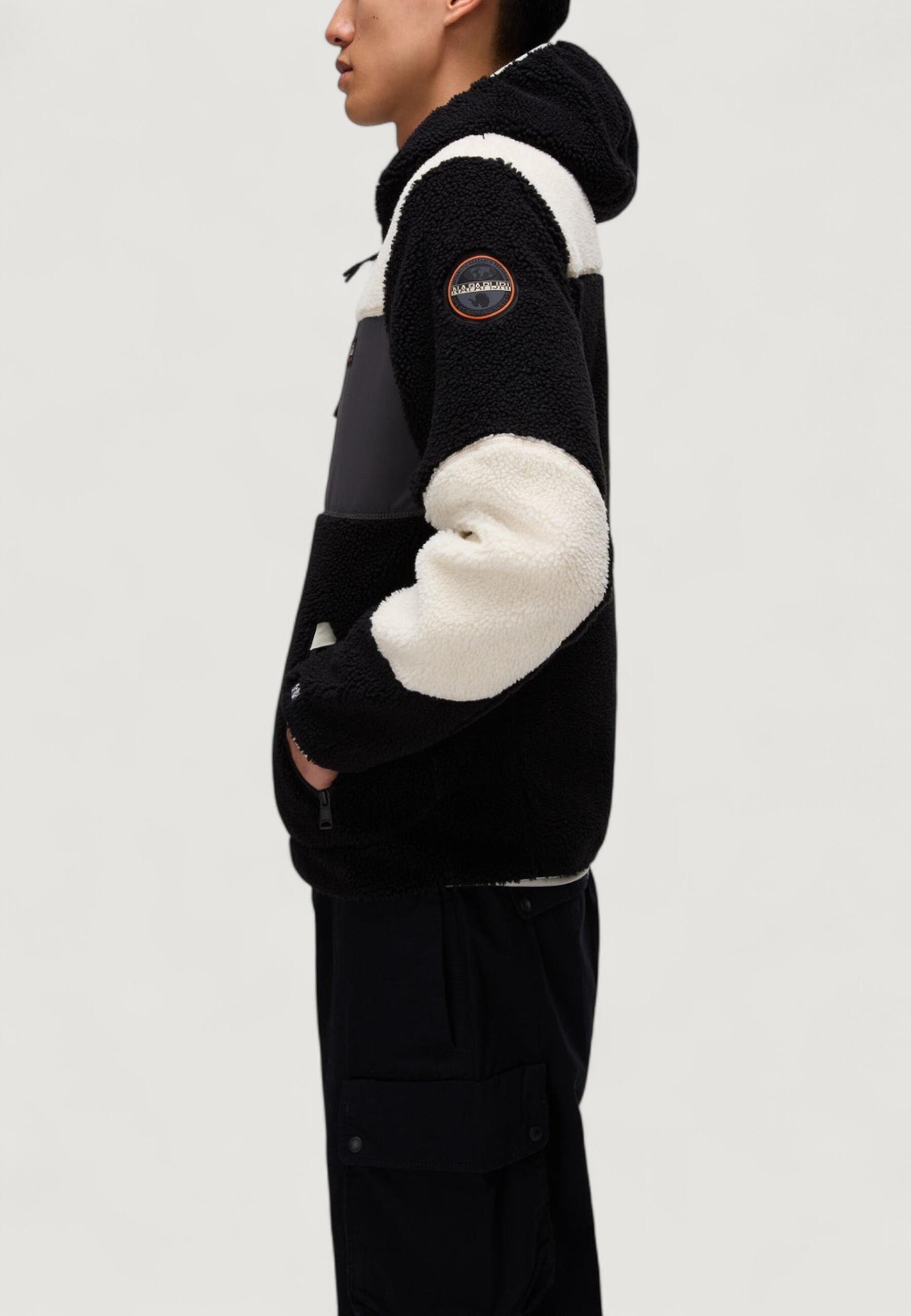 sweat-shirt YUPIK FZH 3 HOMME noir 3/4