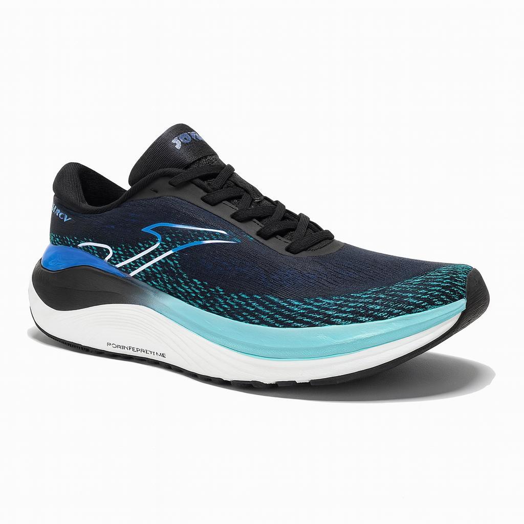 Scarpe da corsa da uomo Joma Fenix nere 2/7