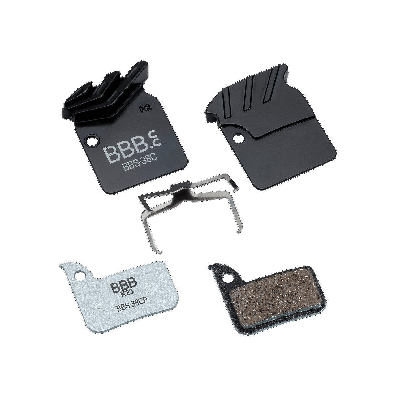 Pastiglie dei freni con dissipatore termico BBB Cycling Coolfin Comp. SRAM 3/3