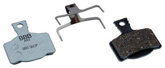 Pastiglia freno senza dissipatore termico BBB Cycling Coolfin Comp. Magura MT2/4