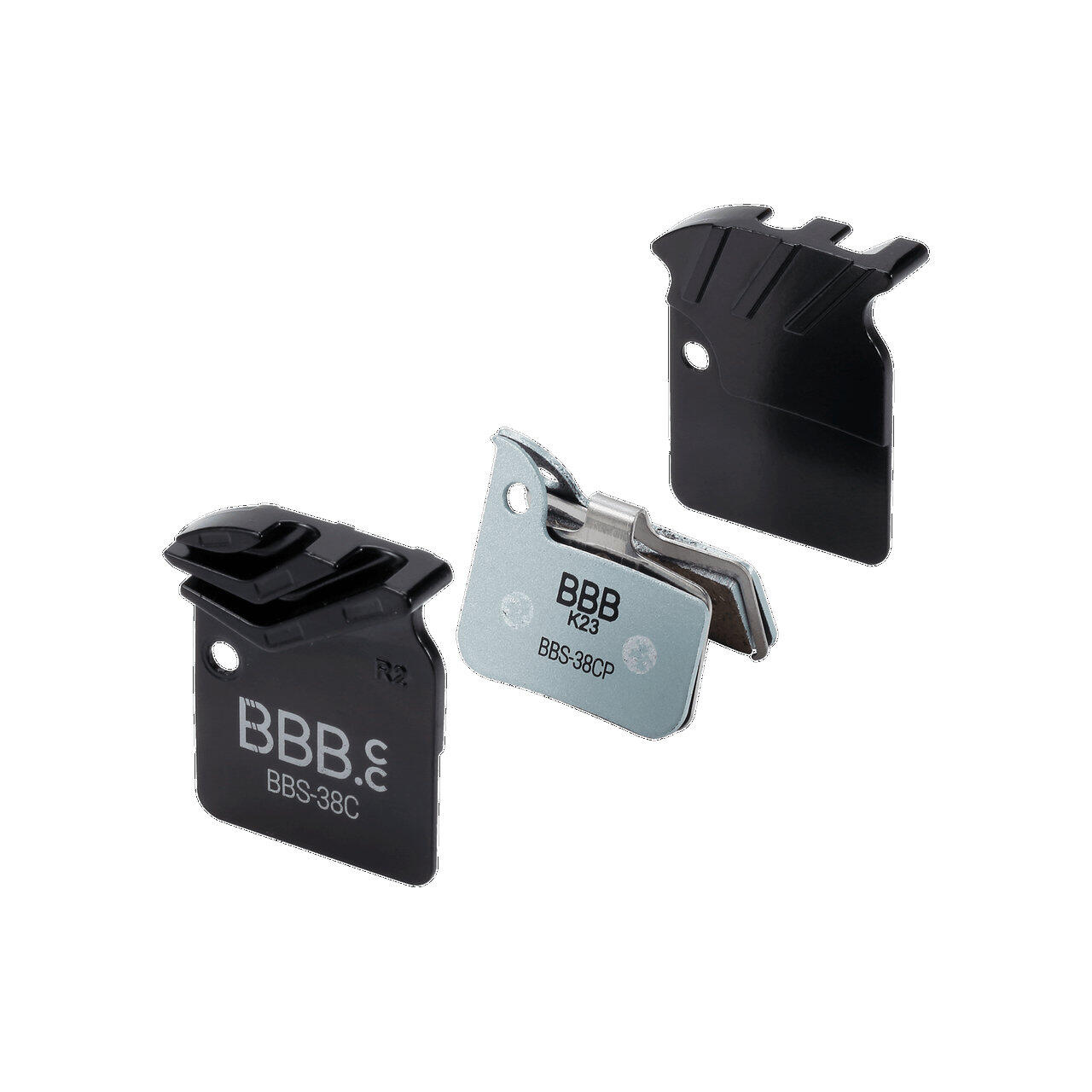 Pastiglie dei freni con dissipatore termico BBB Cycling Coolfin Comp. SRAM 1/3