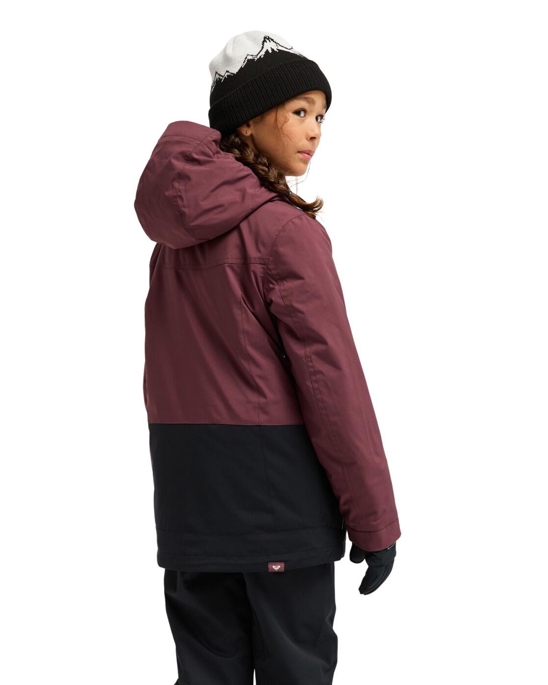 Veste de snow technique DAWNRAE PARKA Rouge Fille 2/4