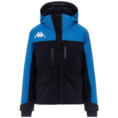 Giubbotto da donna in nylon blu da sci