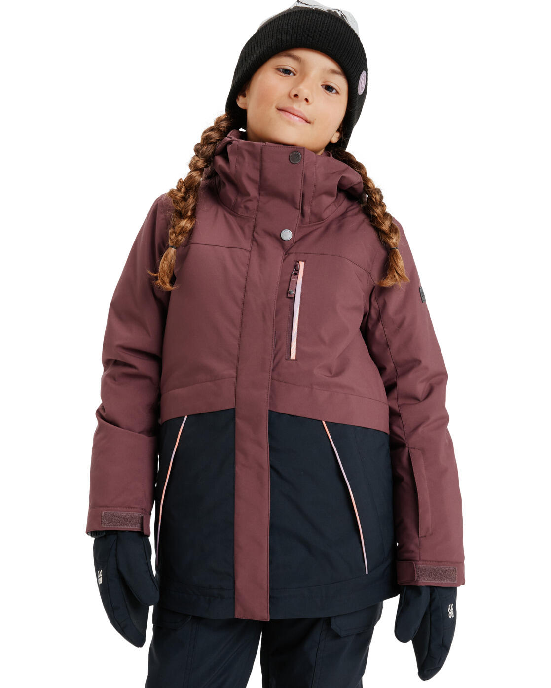 Veste de snow technique DAWNRAE PARKA Rouge Fille 1/4