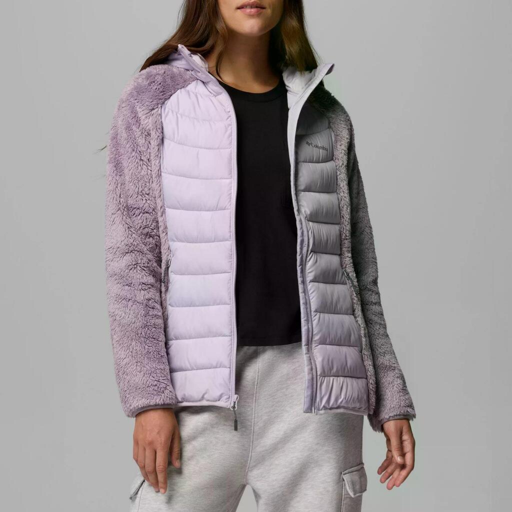 Chaqueta Mujer Columbia Powder Lite Ii Sherpa Hyb 3/5
