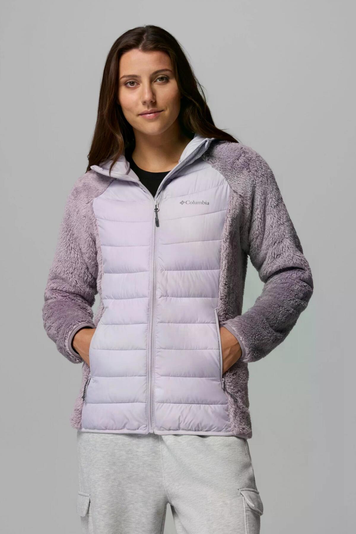 Chaqueta Mujer Columbia Powder Lite Ii Sherpa Hyb 5/5