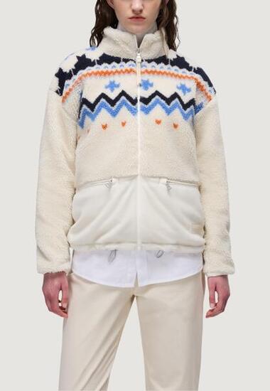 Giubbotti e Cappotti Donna T-ANSEI FZ W Panna