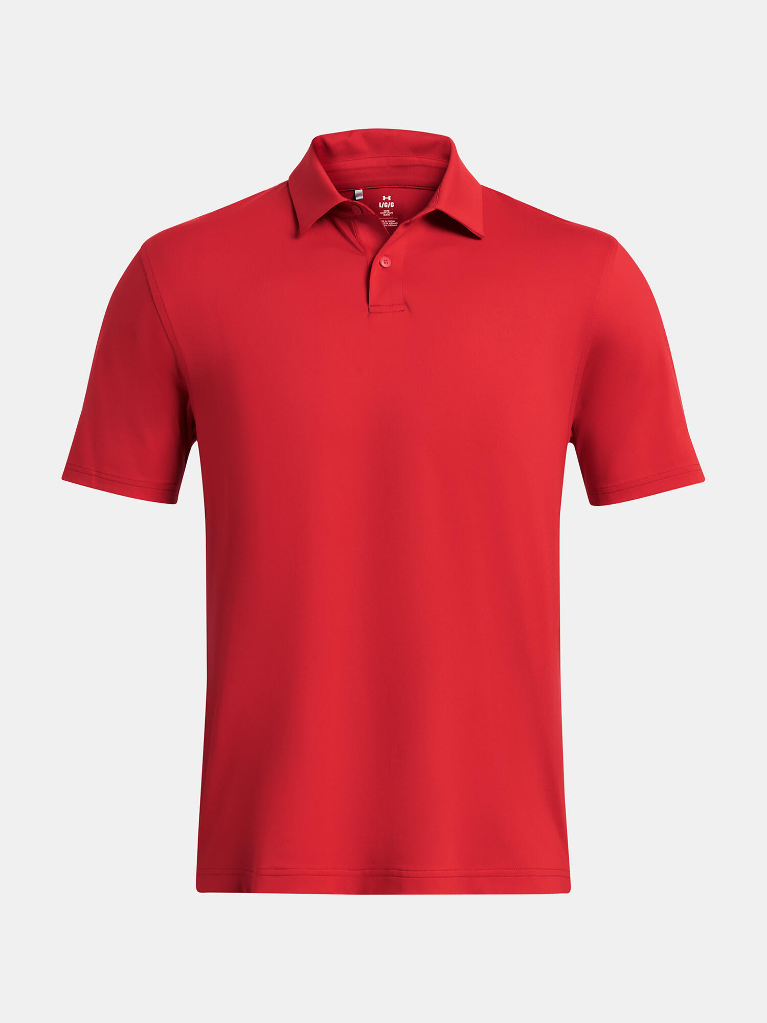 Heren T2G Poloshirt (Rood) 3/4