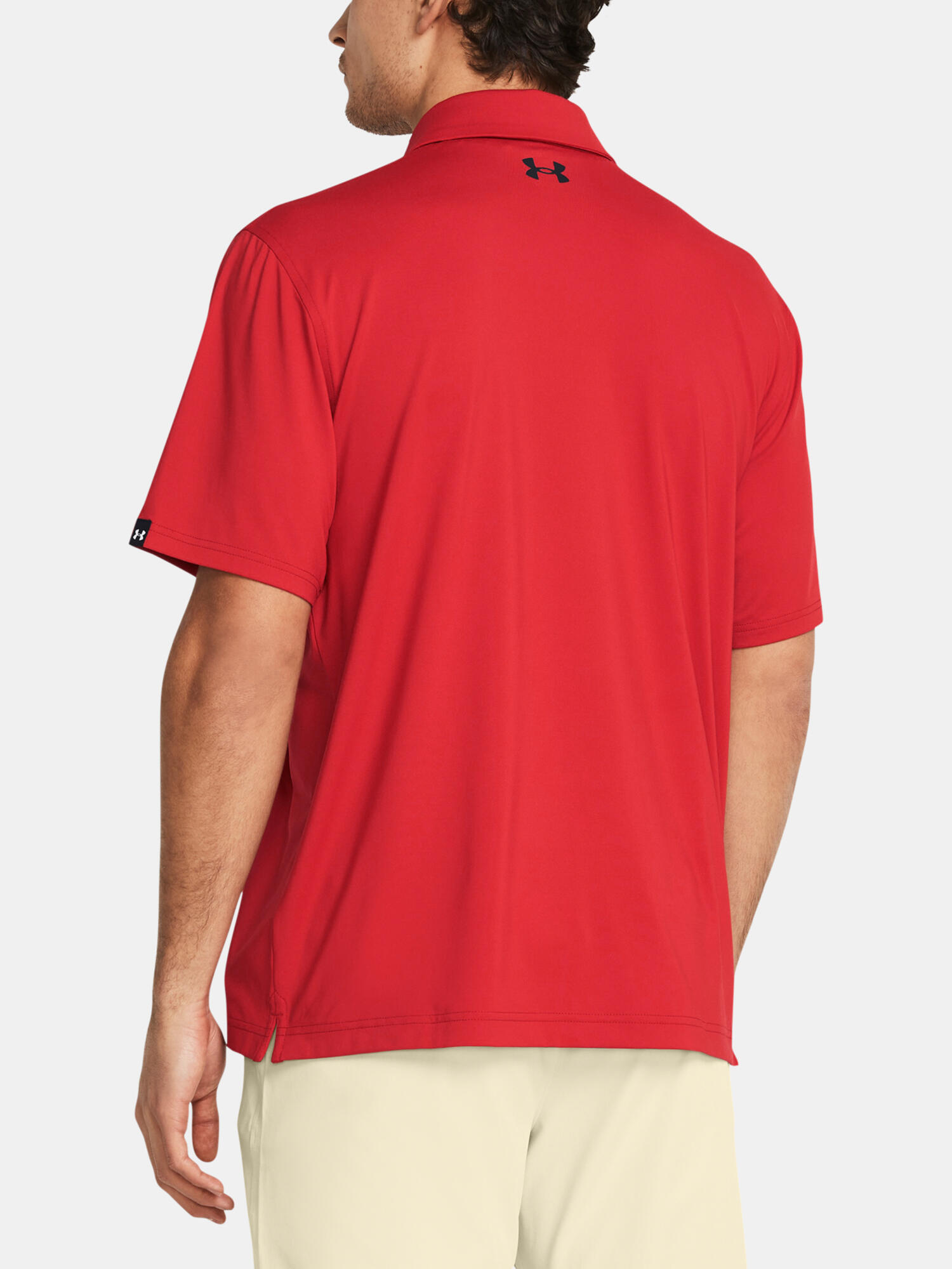 Heren T2G Poloshirt (Rood) 2/4