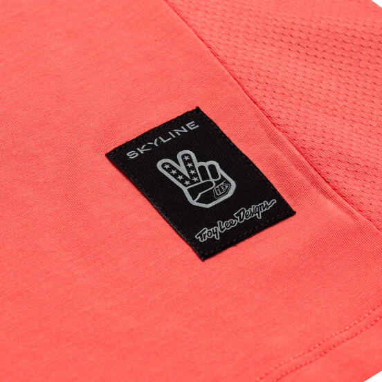 Troy Lee Designs Skyline Ride Orange Maglia a maniche lunghe 4/7