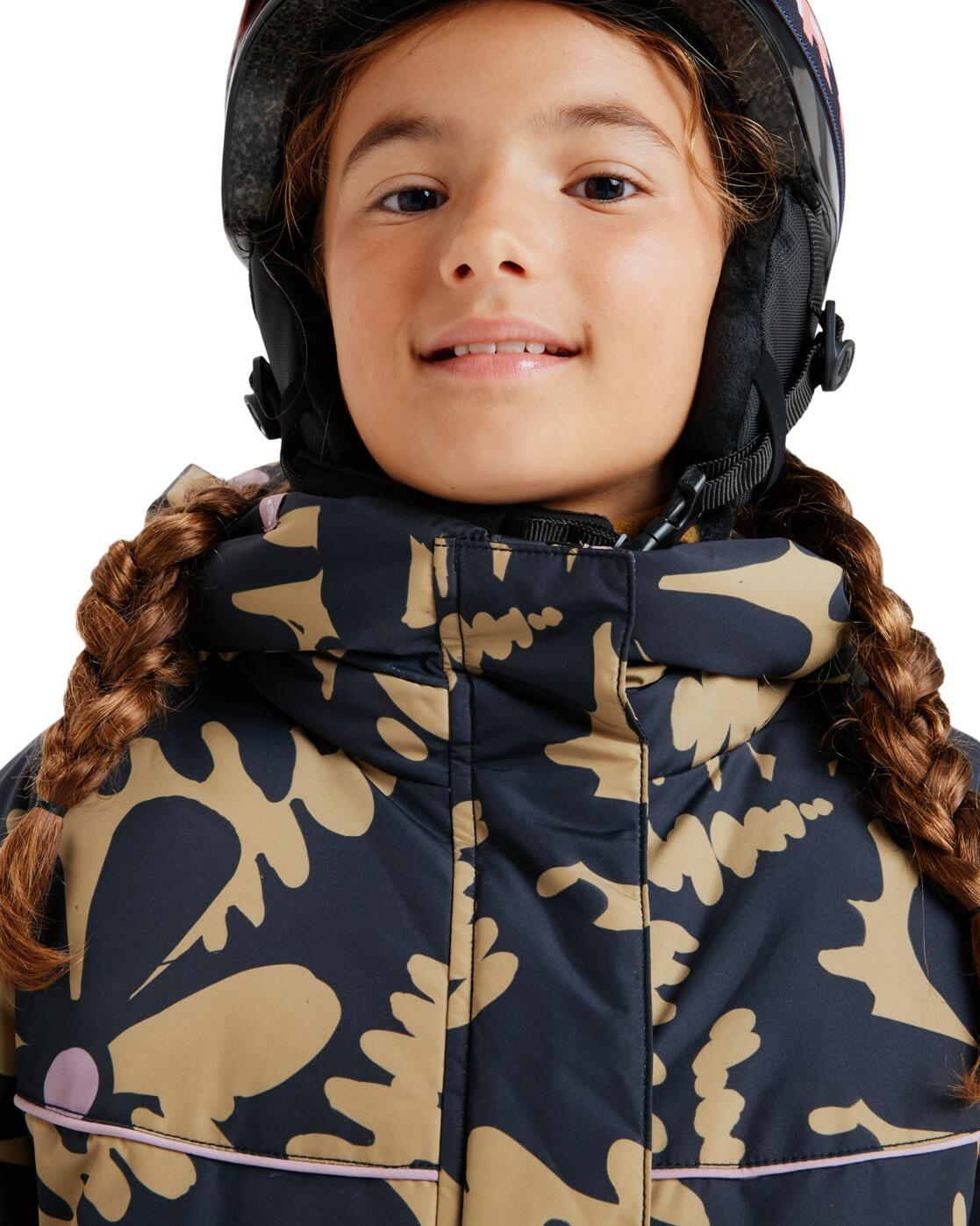 Veste de snow technique ASKAMOON Beige Fille 4/4