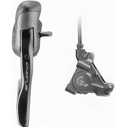 Dérailleur arrière + manette frein gauche Campagnolo Super Record EPS 140 mm 2V