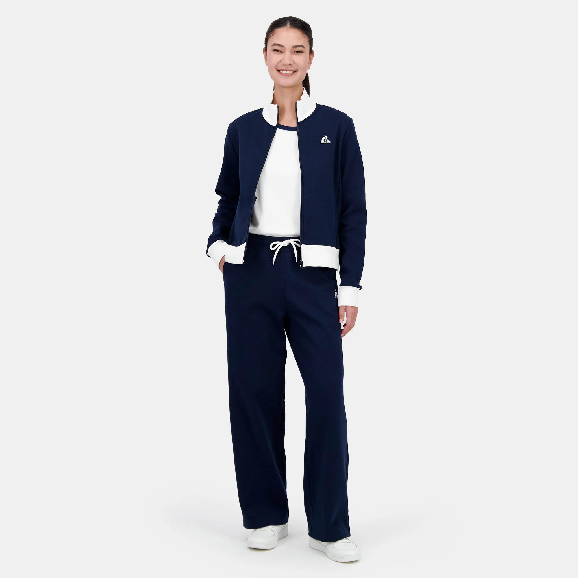 Veste de survêtement femme Le Coq Sportif Heritage SP N°1 3/4