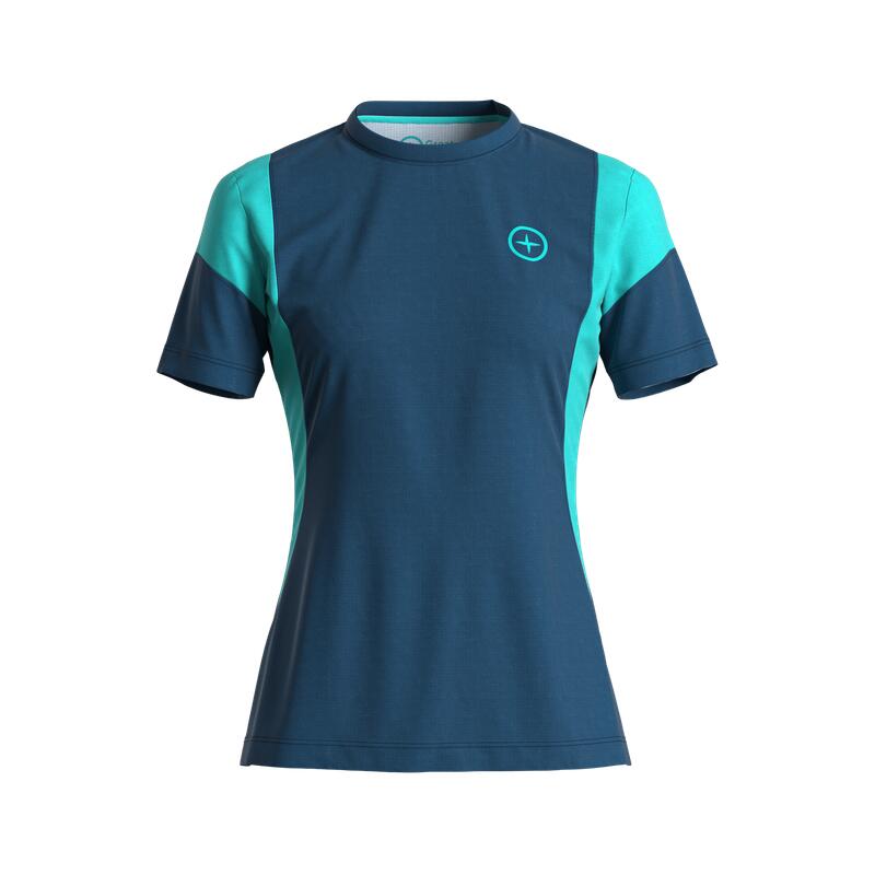 Great Escapes Arco lady t-shirt gibraltar sea/ceramic 1/2