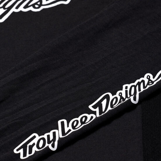Camiseta de manga larga Troy Lee Designs Skyline Ride Negra 4/4