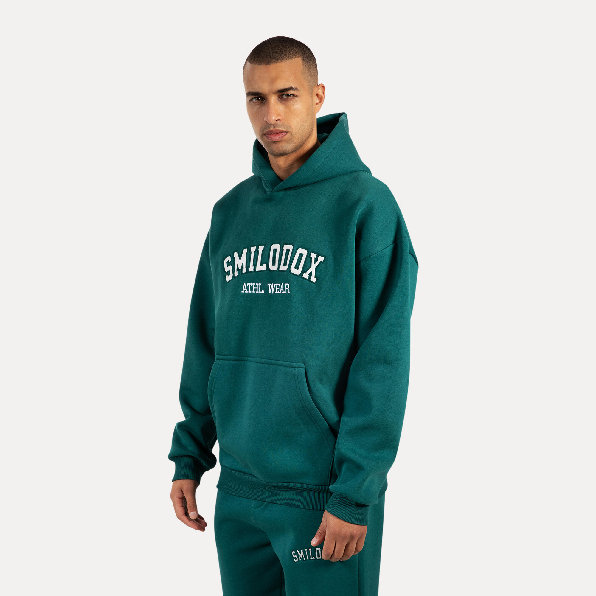 Herren Hoodie Kayson Dunkel Grün 2/5