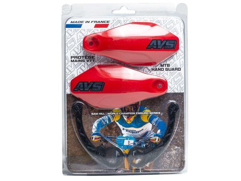 Protetor de mãos AVS - Básico - Vermelho 2/4