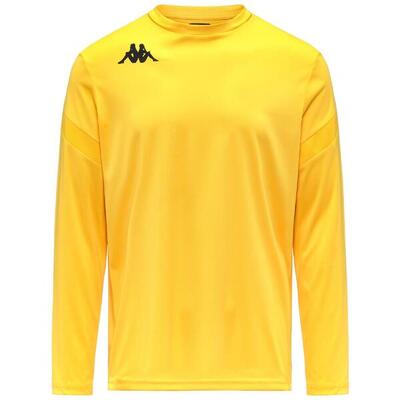 Maglie gioco da uomo in poliestere giallo da calcio