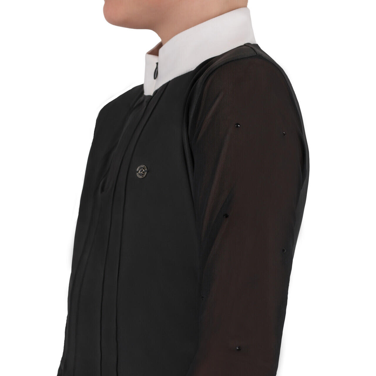 Turnier-Poloshirt Mädchen QHP Sennah 5/7