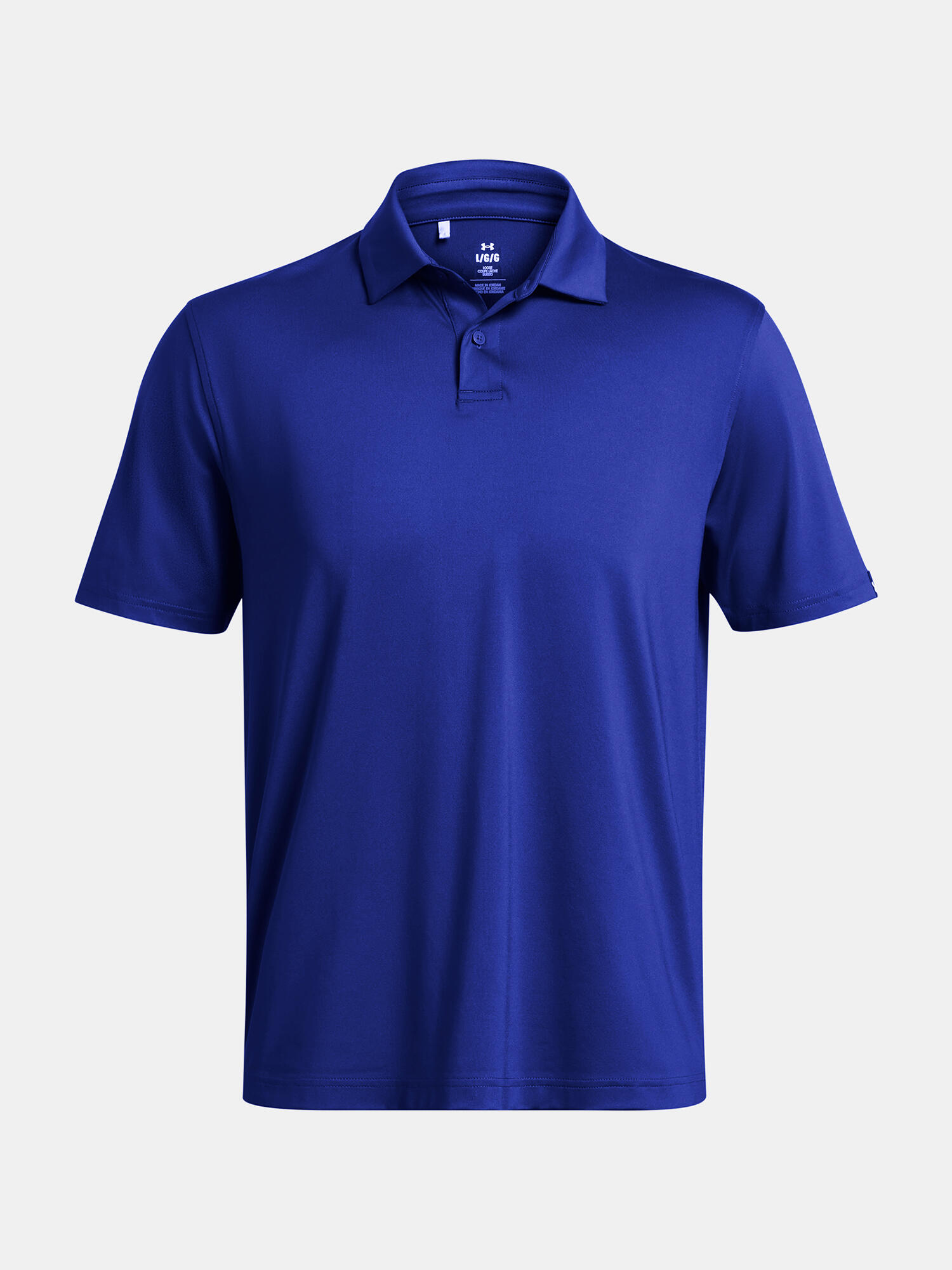 Maglietta Polo Uomo Under Armour T2G Blu Reale 3/4