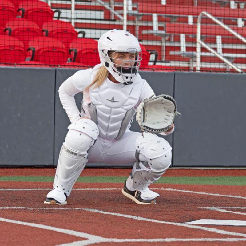 All Star CKW-PHX Pro Fastpitch Catching Kit Paige Ha L Black Baseball/Softball 6/7