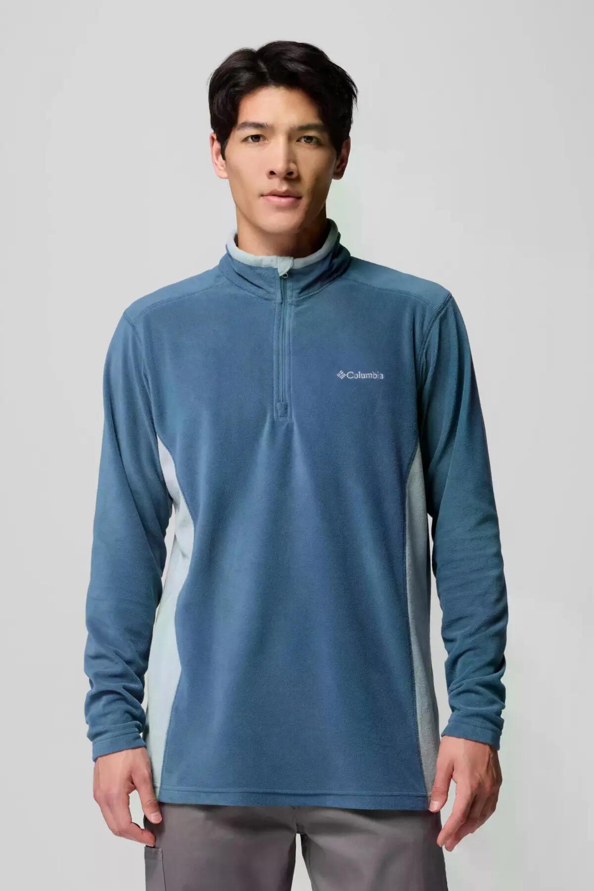 Bluza polarowa COLUMBIA KLAMATH RANGE II HALF ZIP Niebieski 5/5
