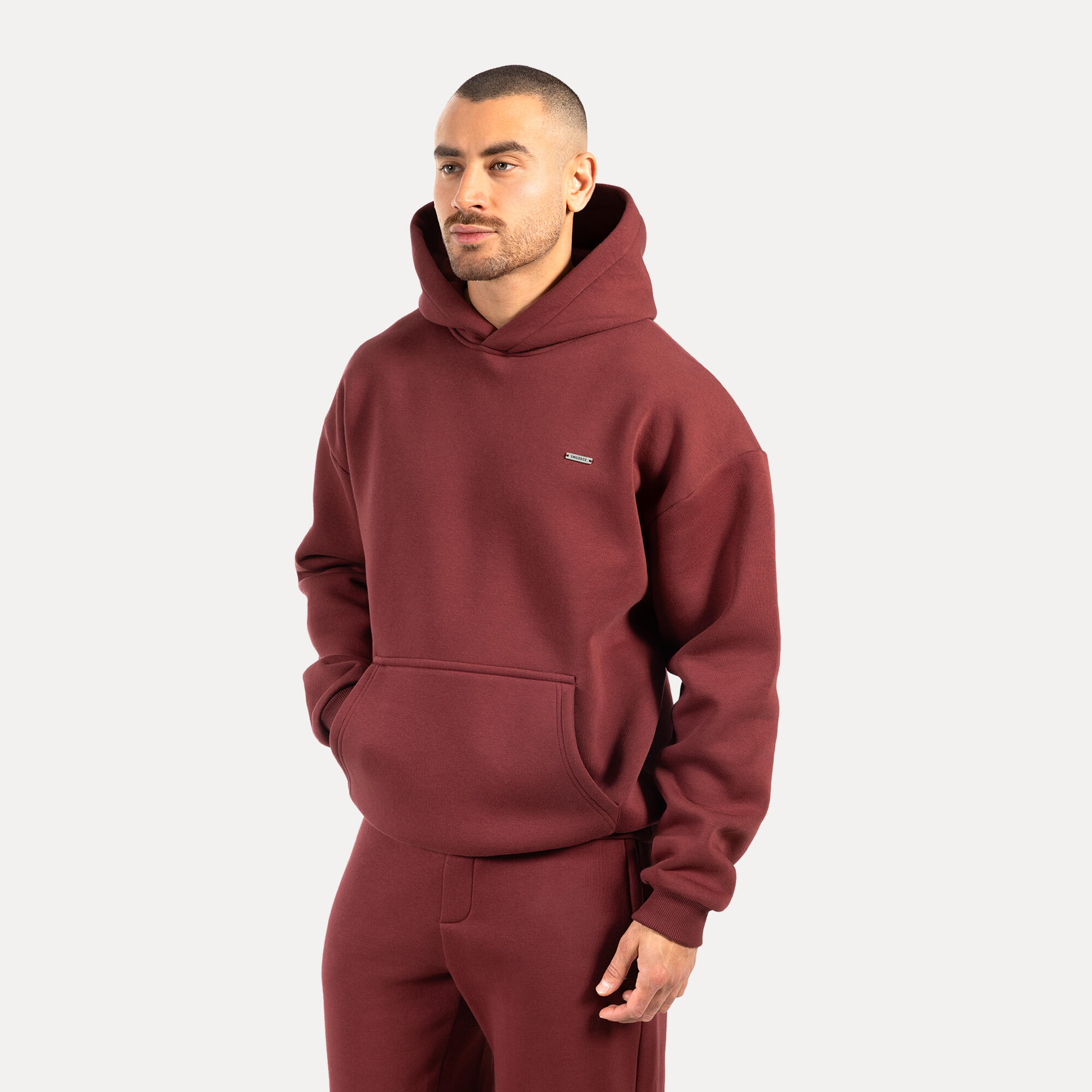 Herren Hoodie Dawson Bordeaux 2/6