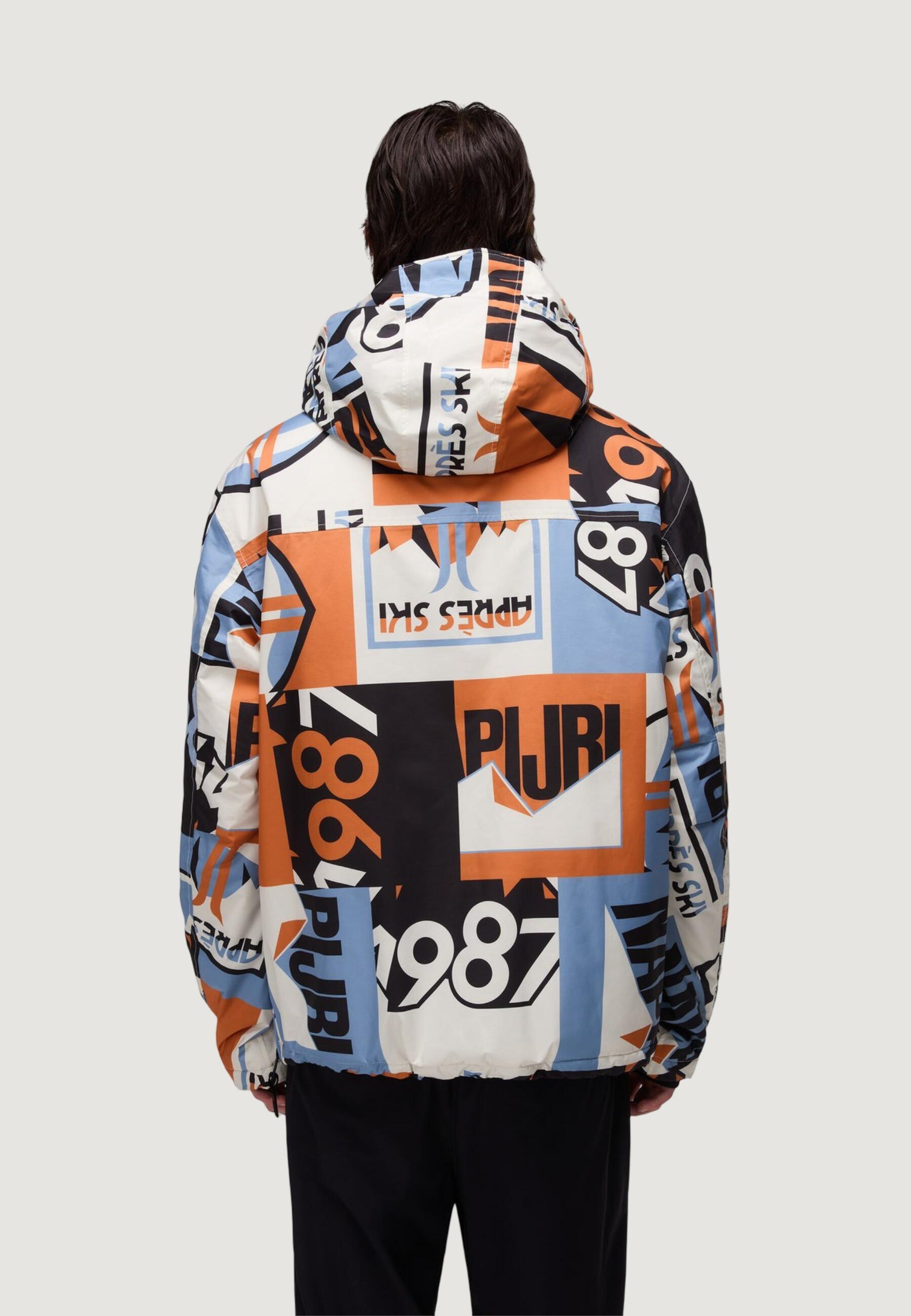 blouson RF NEXT AOP HOMME orange 3/4