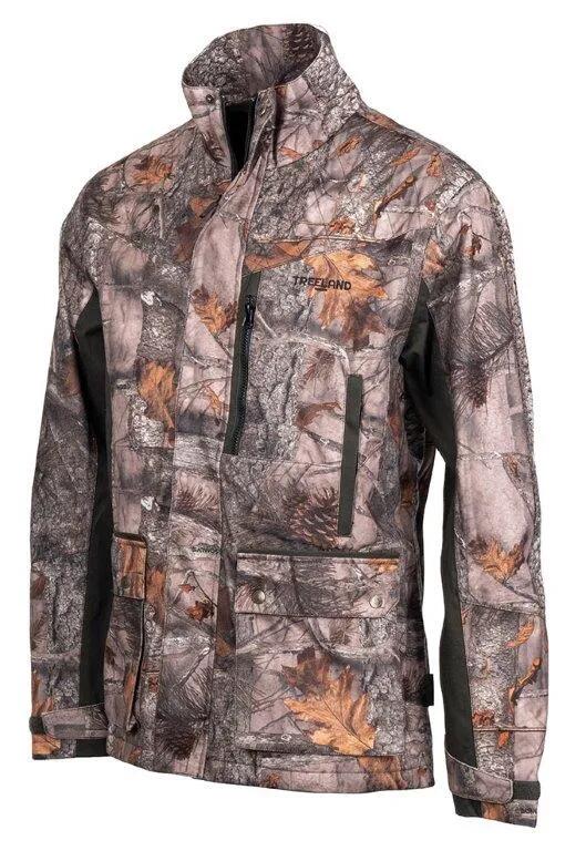 Veste De Chasse Chaude Polaire Treeland Camo Forest 1/1