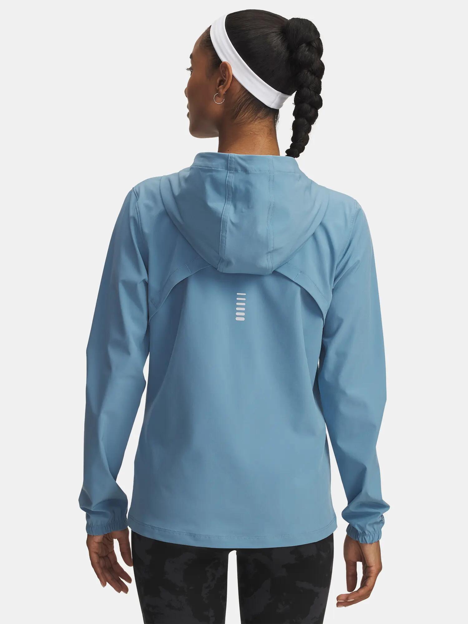 Női kabát Under Armour UA OutRun the STORM Jacket-BLU 2/3