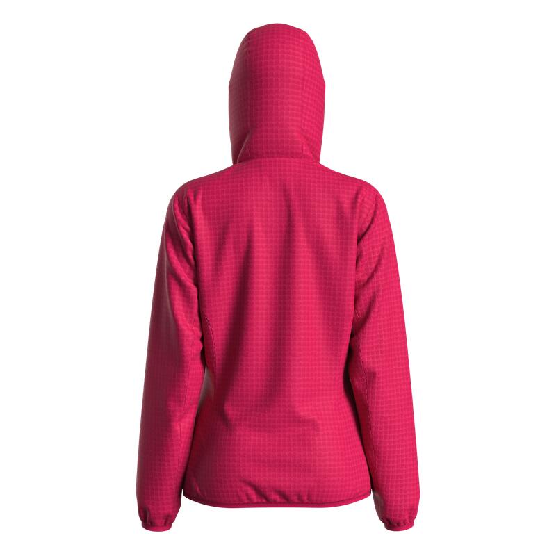 Great Escapes Harriman lady light fleece jacket persian red 2/3