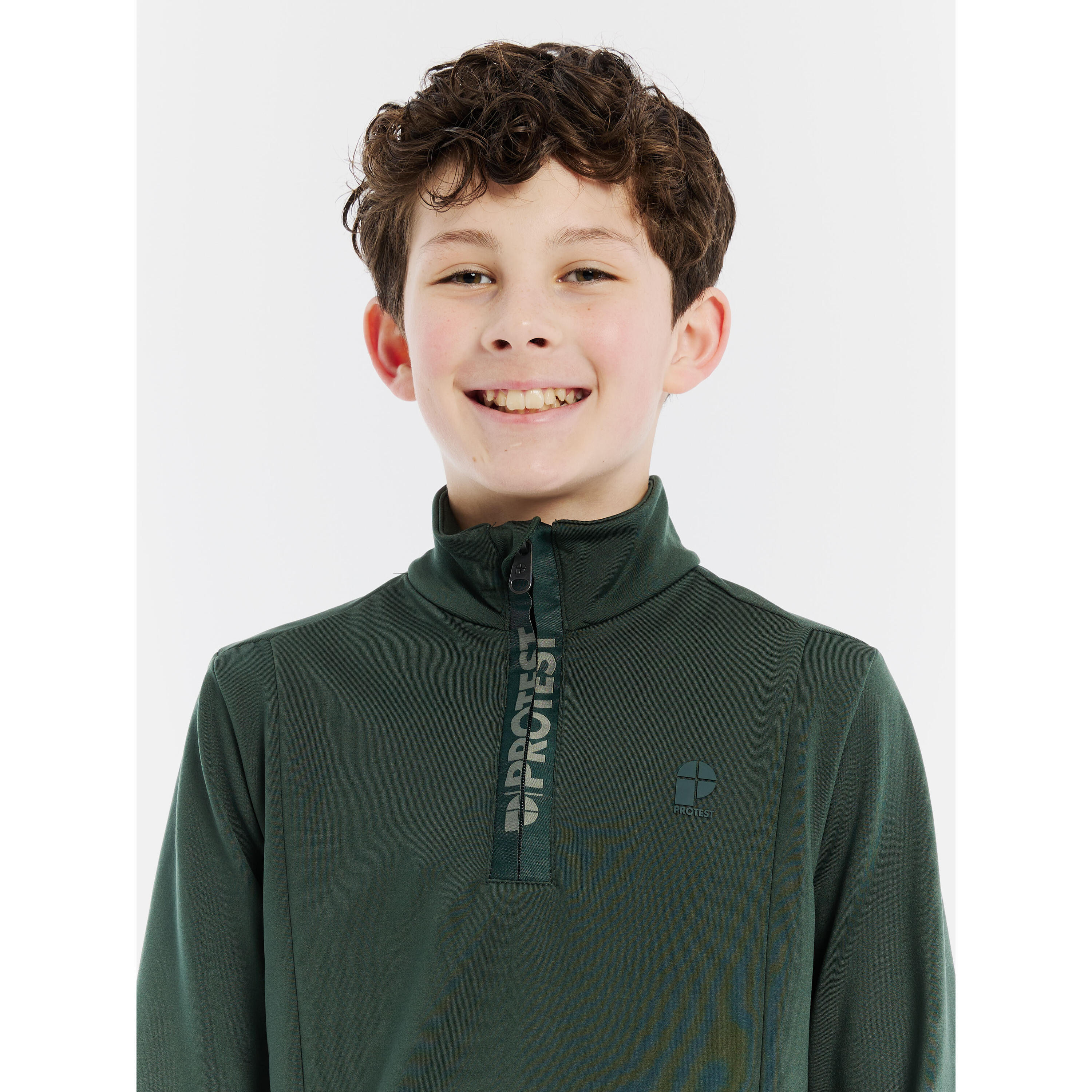 Sous-pull 1/4 zip enfant Protest Rewillowy 5/7