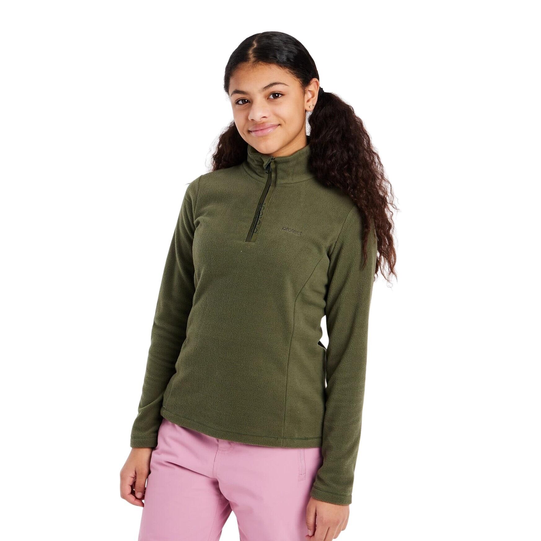 Dziewczęcy polar z zamkiem błyskawicznym 1/4 Protest Mutey