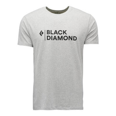 T-shirt black diamond stacked