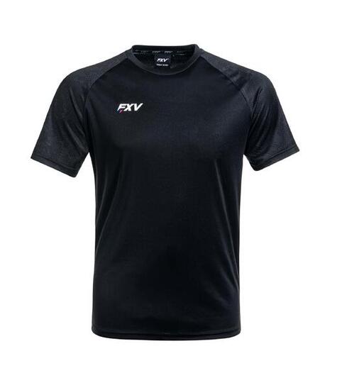 TEE-SHIRT DE RUGBY RAFFUT Force XV noir