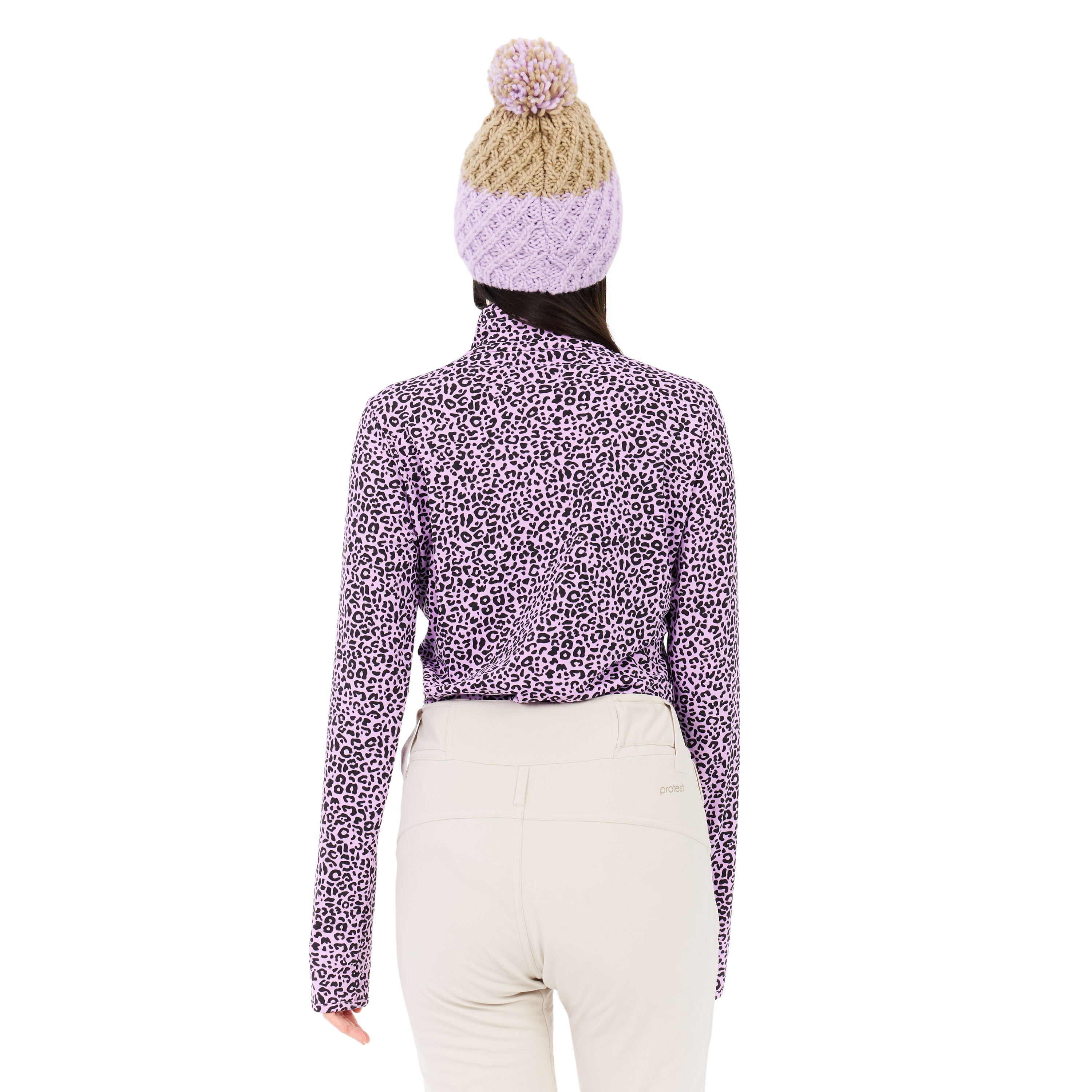 Polaire 1/4 zip femme Protest Esher 2/7