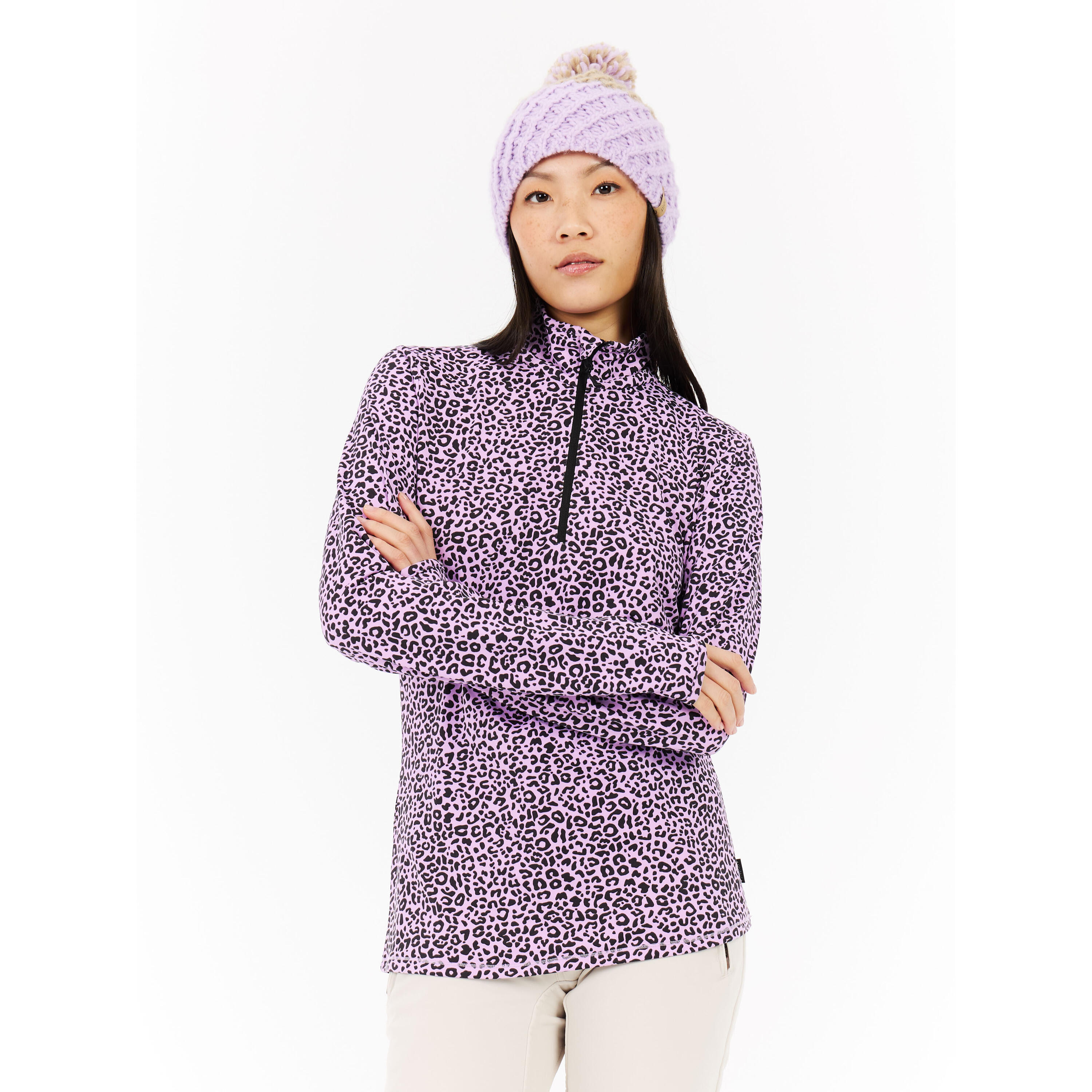 Polaire 1/4 zip femme Protest Esher 5/7