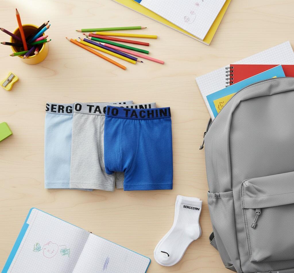 Pack Boxer Niño SERGIO TACCHINI (Lote de 4) 7/7