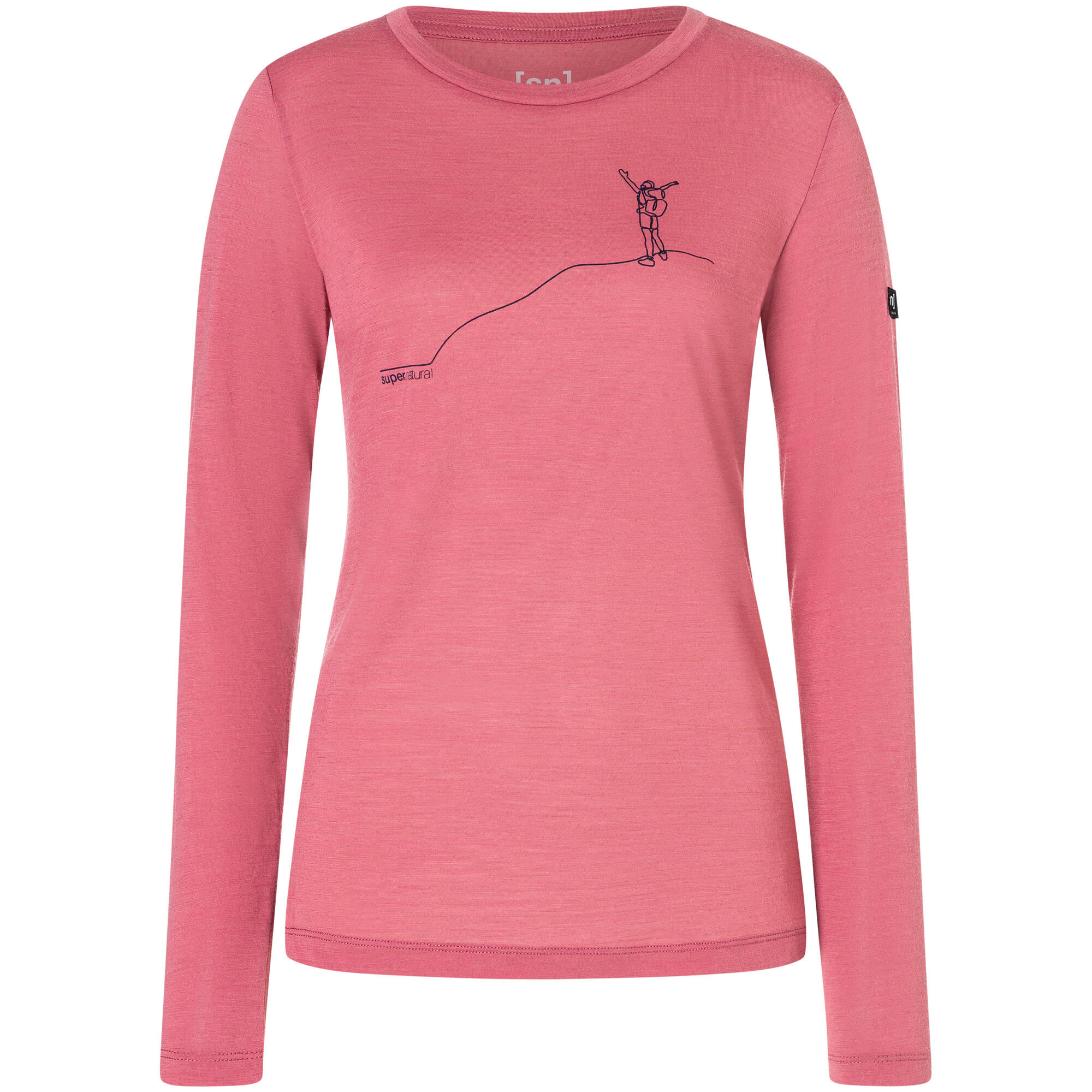 Longsleeve SUPER.NATURAL W BERGGLÜCK LS 4/5